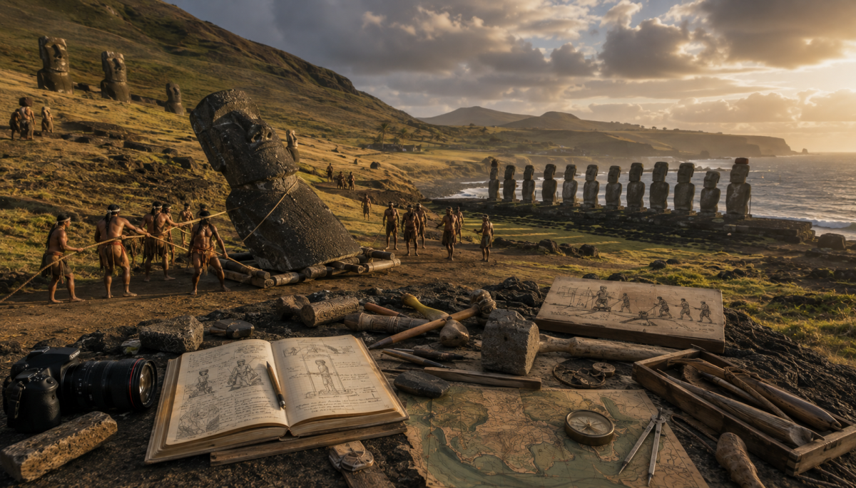 Sentinels of the Pacific: The True Story of Easter Island's Moai