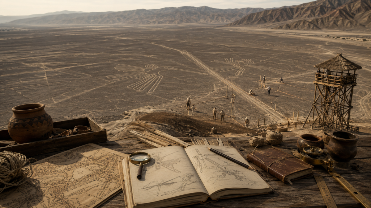 The Mystery in the Desert: How Were the Nazca Lines Created?
