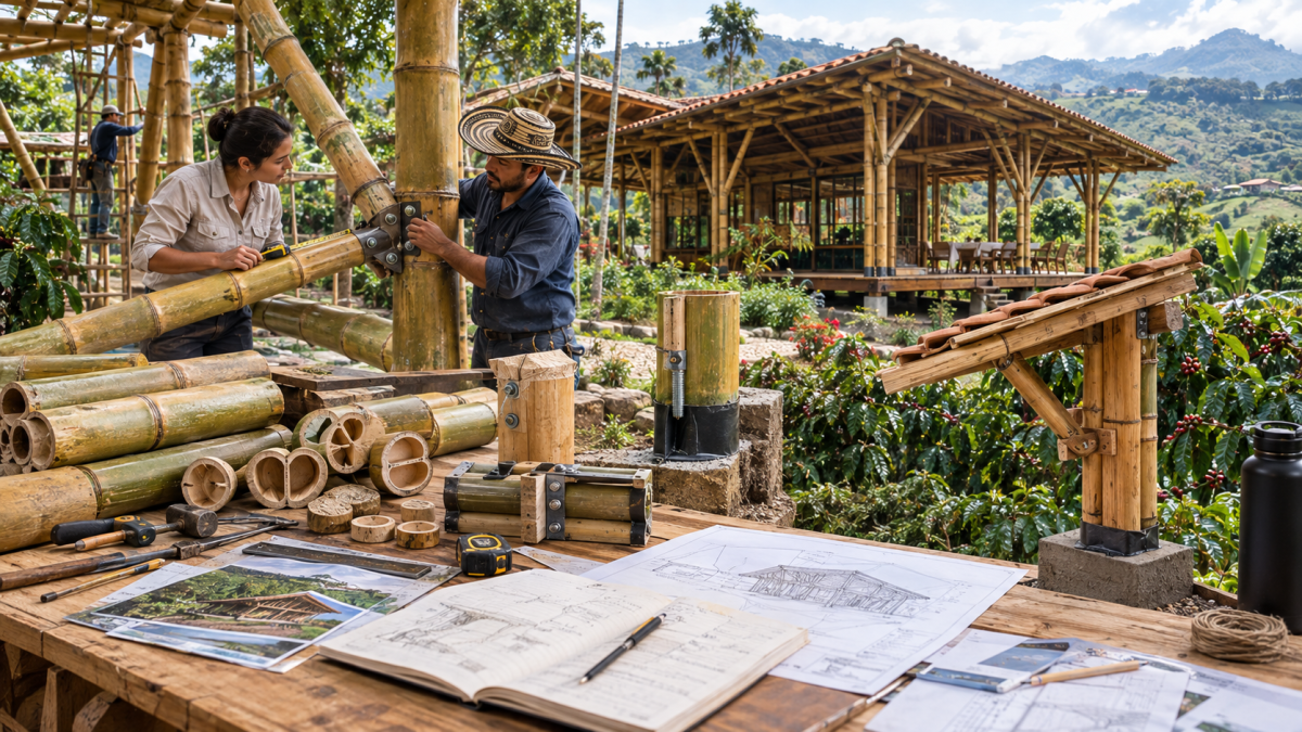 Guadua Bamboo Architecture in Colombia